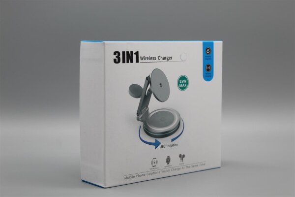 3 IN 1 WIRELESS CHARGER
