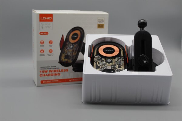 15W WIRELESS CHARGING CAR MOUNT