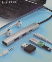 EARLDOM 4PORT USB-C 3.0 HUB